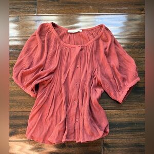 Vintage A&F Button Down Blouse